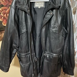 Charles Klein Leather coat
